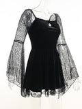 Women Goth Punk Halloween Cocktail Party Kawaii Lolita Dresses