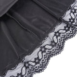 Women Gothic Lace Velvet Dress Black Lace Goth Vintage Dresses