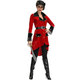 Women Pirate Costume Halloween Sailor Warrior Carnival Adult Fancy Party Dress Outfit