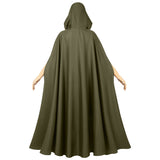 Women Renaissance Hooded Cape Medieval Cloak Hobbit Halloween Costume