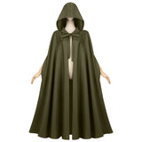 Women Renaissance Hooded Cape Medieval Cloak Hobbit Halloween Costume