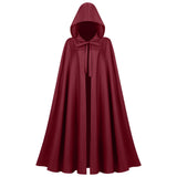 Women Renaissance Hooded Cape Medieval Cloak Hobbit Halloween Costume