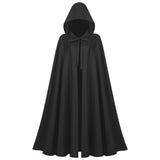 Women Renaissance Hooded Cape Medieval Cloak Hobbit Halloween Costume