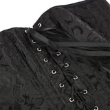 Women Sexy Strap Lace up Corsets and Bustiers Top Overbust Shaper