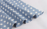 Women Sleeveless Summer Swing Casual Vintage Polka Dot Dress