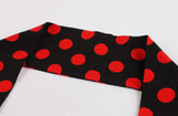 Women Sleeveless Summer Swing Casual Vintage Polka Dot Dress