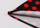 Women Sleeveless Summer Swing Casual Vintage Polka Dot Dress