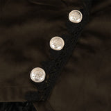 Women Steampunk Jacket Victorian Medieval Renaissance Pirate Gothic Tailcoat
