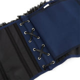 Women Underbust Corset Top Bustier Lace up Boned Gothic Waist Trainer Fashion Plus Size