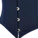 Women Underbust Corset Top Bustier Lace up Boned Gothic Waist Trainer Fashion Plus Size