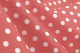 Women Vintage Pink Polka Dot 1950s Rockabilly Audrey Dress Retro Cocktail Swing Dress