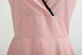 Women's 1950s Dress Wedding Guest Office Floral Spring Garden Cocktail Party Dresses