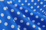 Women's 1950s Retro Rockabilly Polka Dot Casual Dress Vintage Style Prom Dress