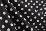 Women's 1950s Retro Rockabilly Polka Dot Casual Dress Vintage Style Prom Dress