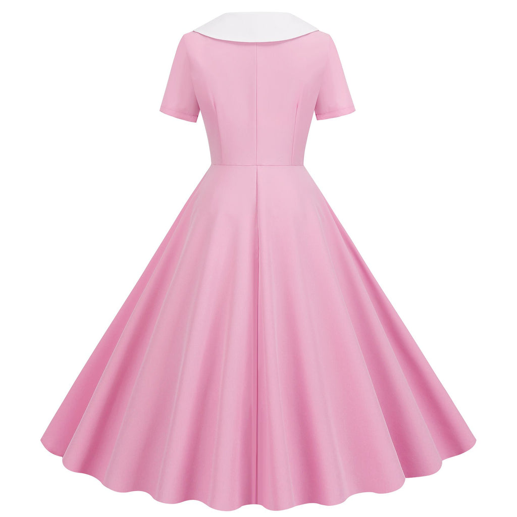 audrey hepburn style dress pink Think Pink: The Most Iconic Pink Dresses