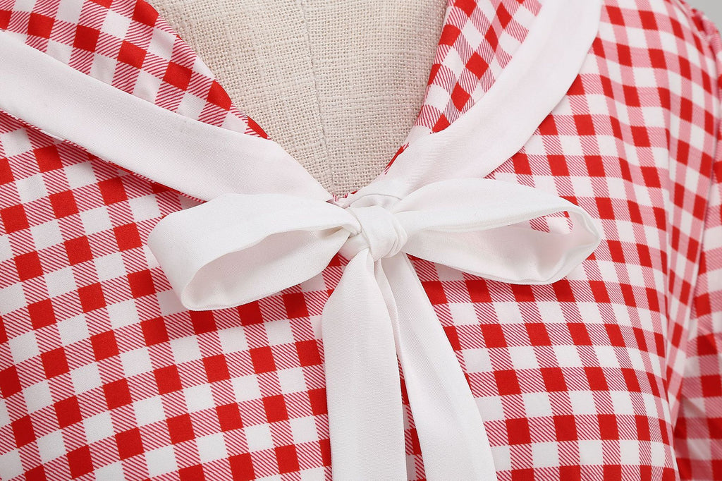Women's 1950s Vintage Audrey Hepburn Style Peter Pan Collar Cocktail Swing Dresses