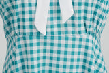 Women's 1950s Vintage Audrey Hepburn Style Peter Pan Collar Cocktail Swing Dresses