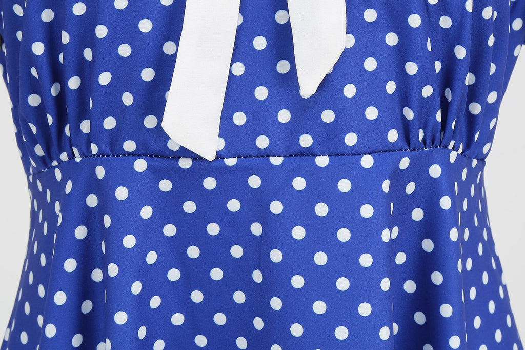 Women's 1950s Vintage Audrey Hepburn Style Peter Pan Collar Cocktail Swing Dresses