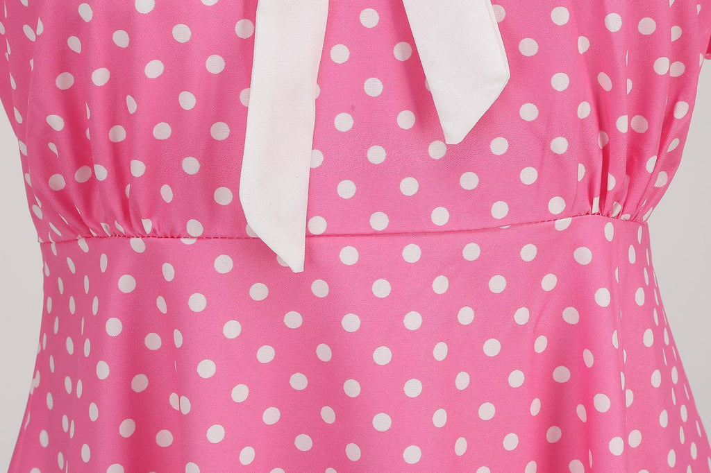 Women's 1950s Vintage Audrey Hepburn Style Peter Pan Collar Cocktail Swing Dresses