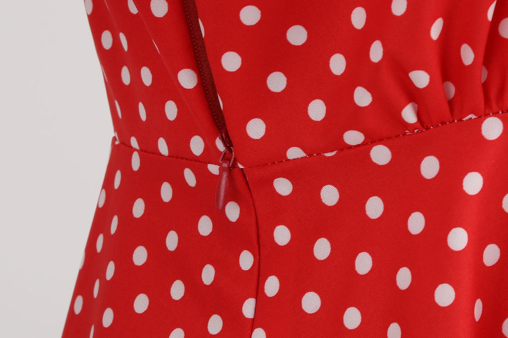 Women's 1950s Vintage Audrey Hepburn Style Peter Pan Collar Cocktail Swing Dresses