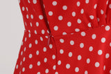 Women's 1950s Vintage Audrey Hepburn Style Peter Pan Collar Cocktail Swing Dresses