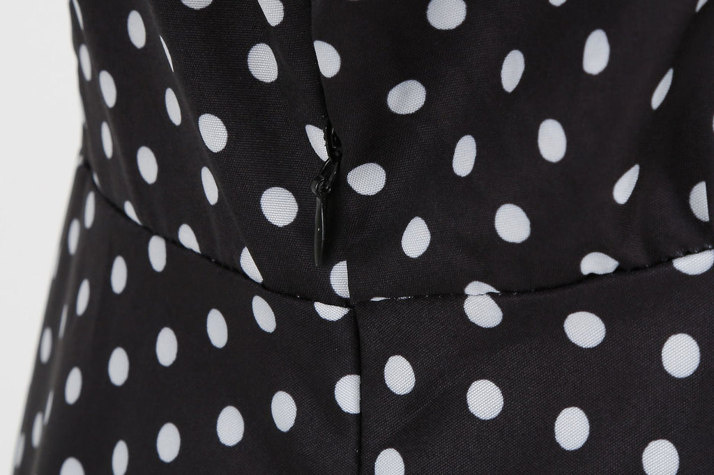 Women's 1950s Vintage Audrey Hepburn Style Peter Pan Collar Cocktail Swing Dresses