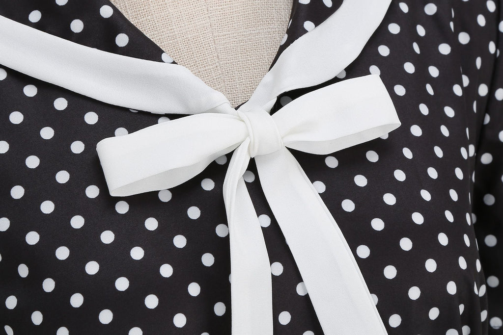 Women's 1950s Vintage Audrey Hepburn Style Peter Pan Collar Cocktail Swing Dresses