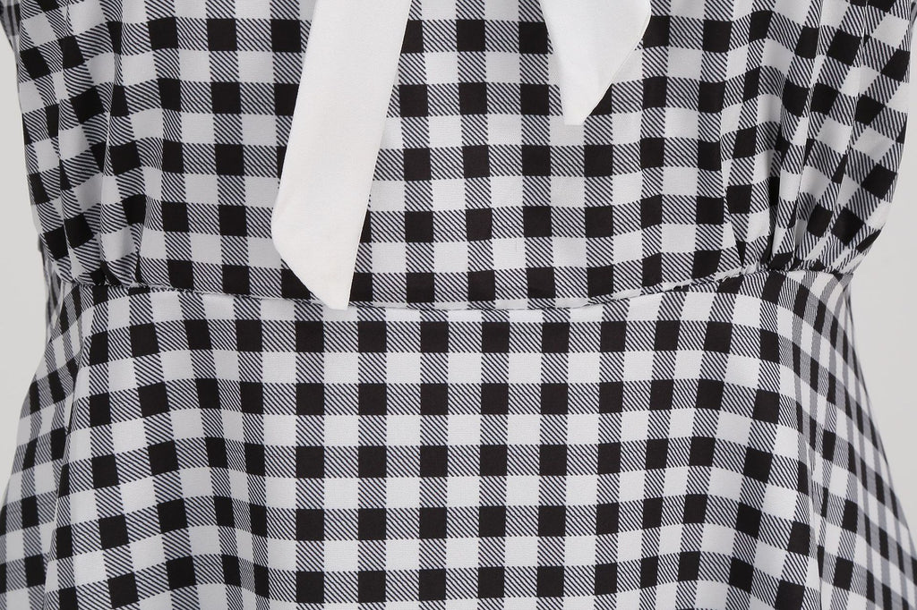 Women's 1950s Vintage Audrey Hepburn Style Peter Pan Collar Cocktail Swing Dresses