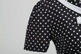 Women's 1950s Vintage Audrey Hepburn Style Peter Pan Collar Cocktail Swing Dresses