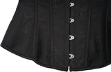 Women's Beautiful Classic Corset Top Satin Overbust Lace Up Waist Trainer