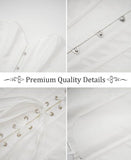 Women's Beautiful Classic Corset Top Satin Overbust Lace Up Waist Trainer