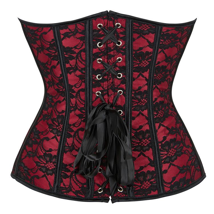 Women's Bustier Corset Vintage Overbust Bustier Plus Size Corsets Tops