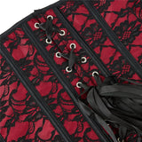 Women's Bustier Corset Vintage Overbust Bustier Plus Size Corsets Tops