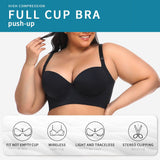 Women's Comfort Wireless Lightly Lined T-Shirt Plus Size Seamless Bra