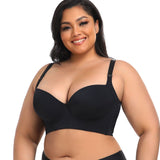 Women's Comfort Wireless Lightly Lined T-Shirt Plus Size Seamless Bra