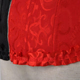 Women's Corset Bustier Top Sexy Lingerie Sets Black Red Overbust