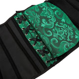 Women's Corset Top Bustier Waist Cincher Jacquard Costume Tops