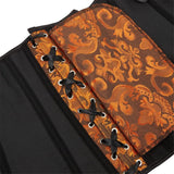 Women's Corset Top Bustier Waist Cincher Jacquard Costume Tops