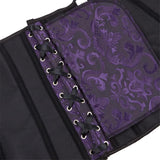Women's Corset Top Bustier Waist Cincher Jacquard Costume Tops