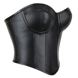 Women's PU Corset Tops Sexy Bustier Crop Top Summer Going Out Strapless Waist Belt Bra