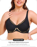 Women's Elements of Bliss Cushioned Lightly Lined Wireless Plus Size Bra