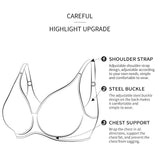 Women's Elements of Bliss Cushioned Lightly Lined Wireless Plus Size Bra