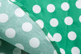 Women's Embroidery Collar Polka Dots 1950s Tea Party Vintage Cocktail Dress