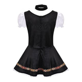 Women's German Dirndl Dress Off Shoulder Oktoberfest Beer Girl Costume