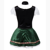 Women's German Dirndl Dress Off Shoulder Oktoberfest Beer Girl Costume