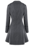 Women's Gothic Steampunk Corset Halloween Costume Coat Victorian Tailcoat Jacket