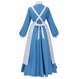 Women's Great War Nurse Costume Dress Historical Vitorian Nurse Top and Skirt Full Set Uniform Deluxe Outfit