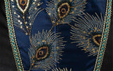 Women's Peacock Feather Halloween Renaissance Plus Size Corsets