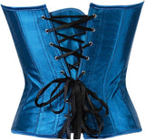Women's Peacock Feather Halloween Renaissance Plus Size Corsets