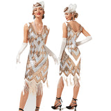 Women's Sequin Dress Simple 1920s Flapper Cocktail Party Dresses